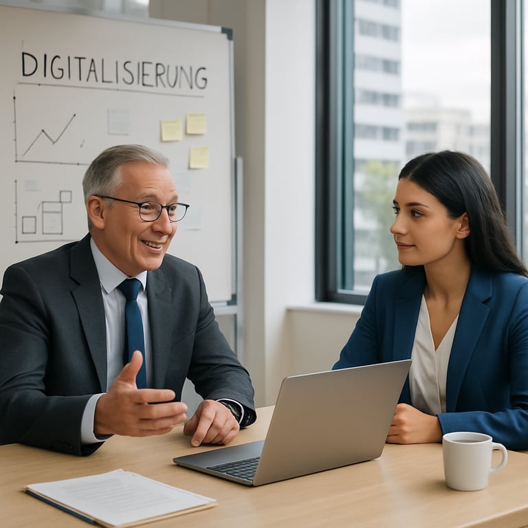 Podcast Folge #8 - Herausforderung der Digitalisierung in der öffentlichen Verwaltung (DE) image