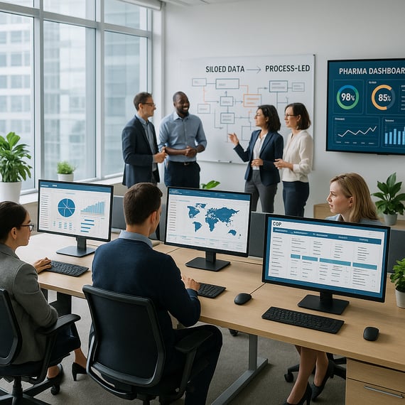 Wie Pharmaunternehmen von siloartigen Daten zu prozessgesteuerten ERP-Modellen wechseln können image