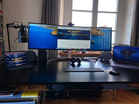 example of a homeoffice setup