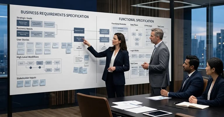 Requirements Specification Vs Functional Specification image