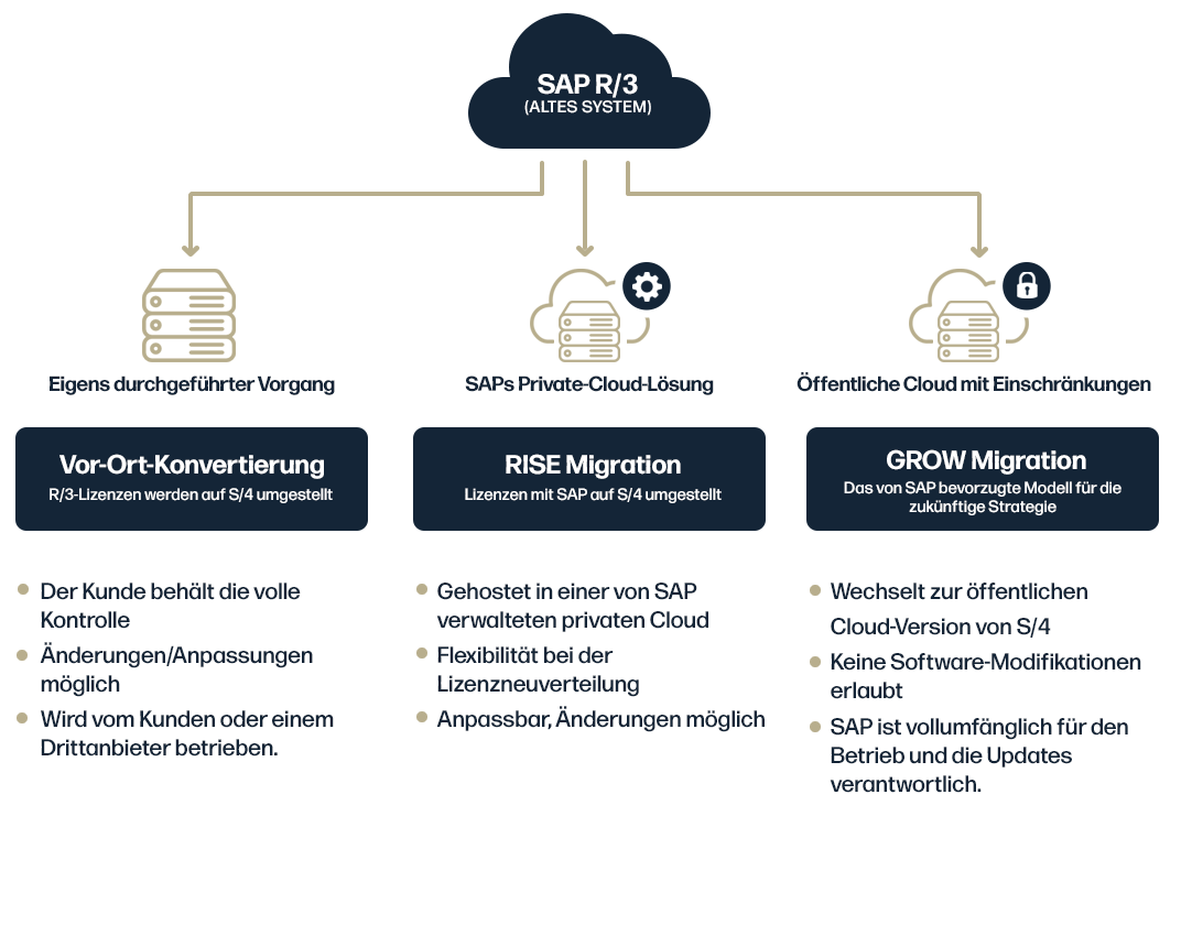 Was ist bei der Umstellung von SAP R/3 auf S/4 HANA zu beachten? – DC