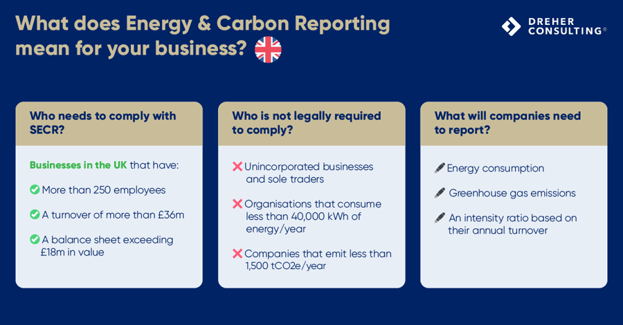what does SECR mean for businesses?