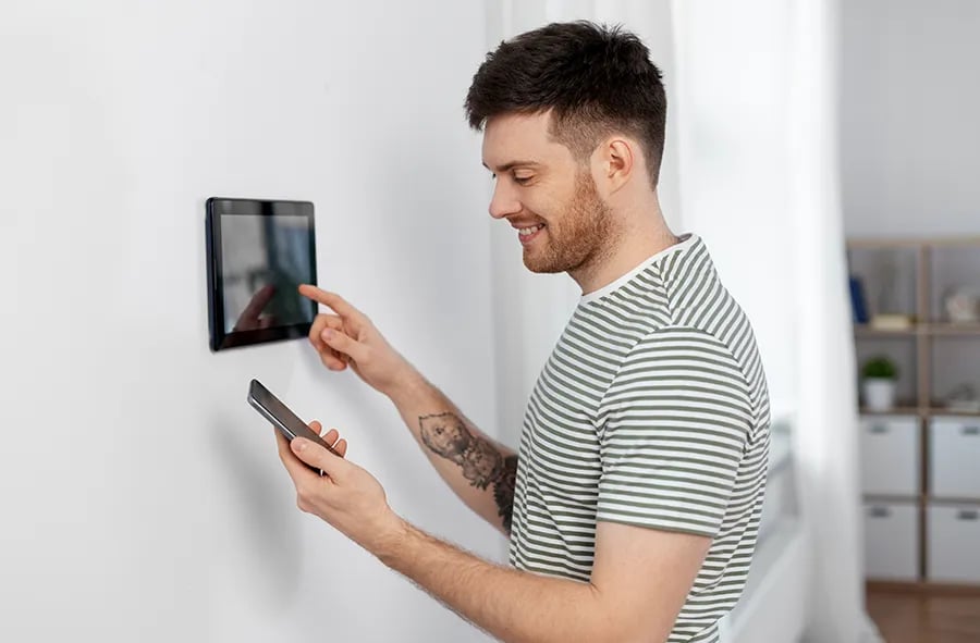 Interner der Dinge für intelligente Gebäude