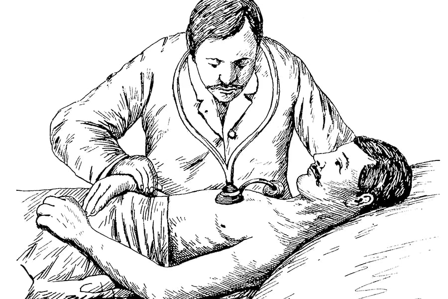 Die Erfindung des Stetoskops