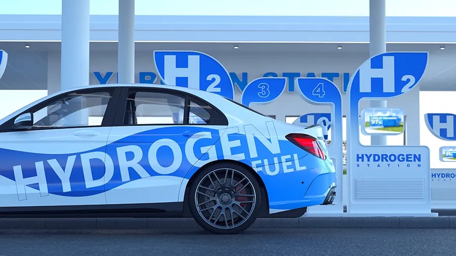 green hydrogen as a fuel source