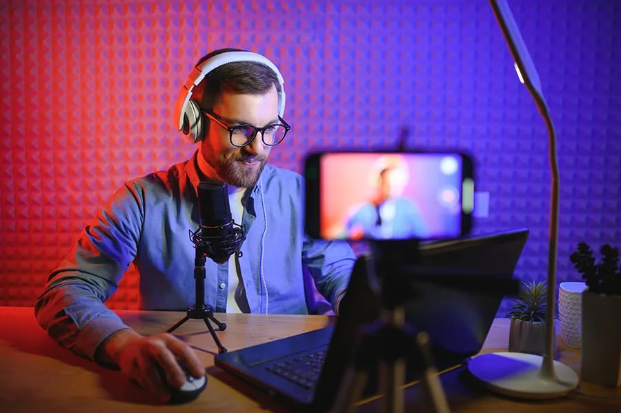 Videoaufnahmen für Content Marketing