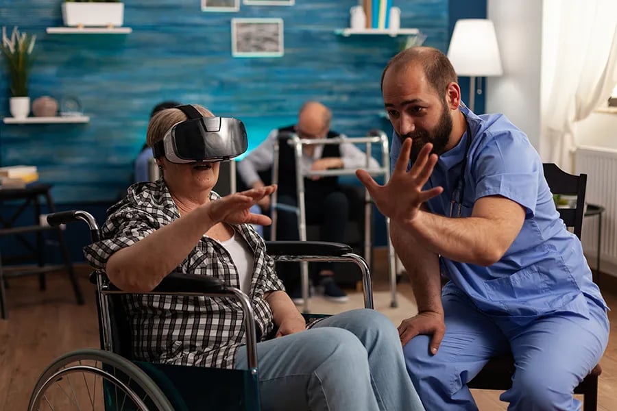 Einsatz von Virtual Reality im Gesundheitswesen