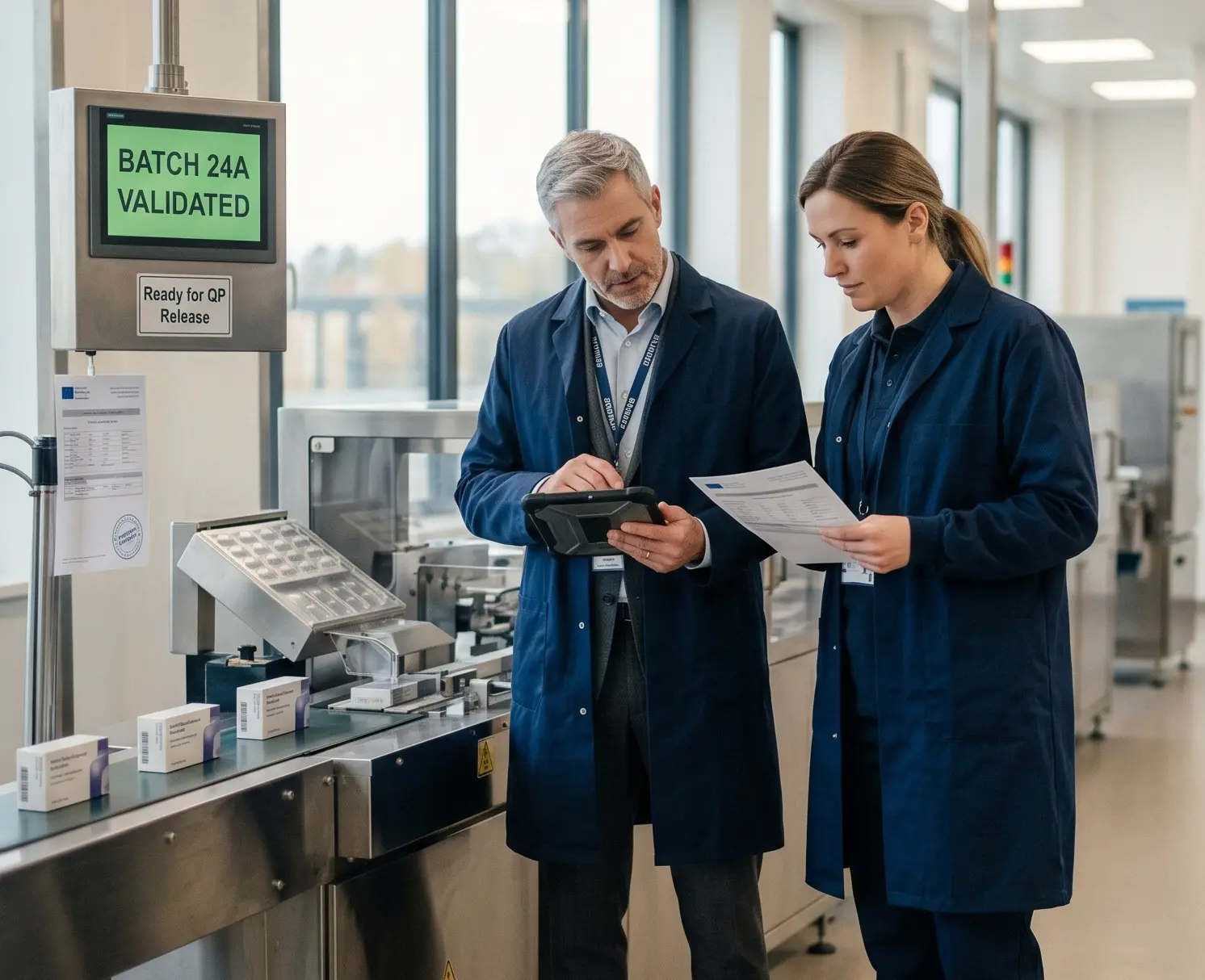 Qualitätskontrolle im Pharmalabor