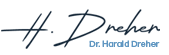 Signature of Dr Harald Dreher